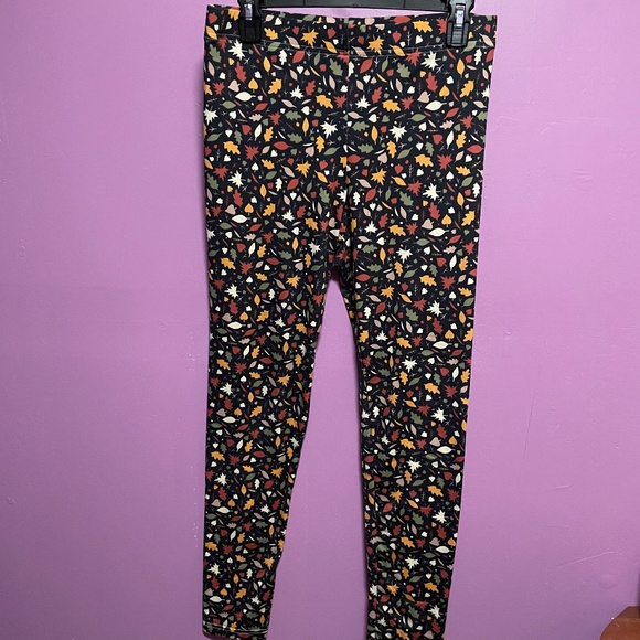 Leggings | Size L | Fall Leaves - Picture 1 of 7